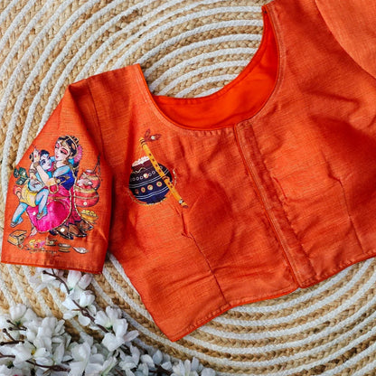 Beautiful Handcrafted all over Blouse - Anant Exports