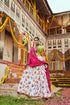 White Chaniya Choli for Navratri Festival