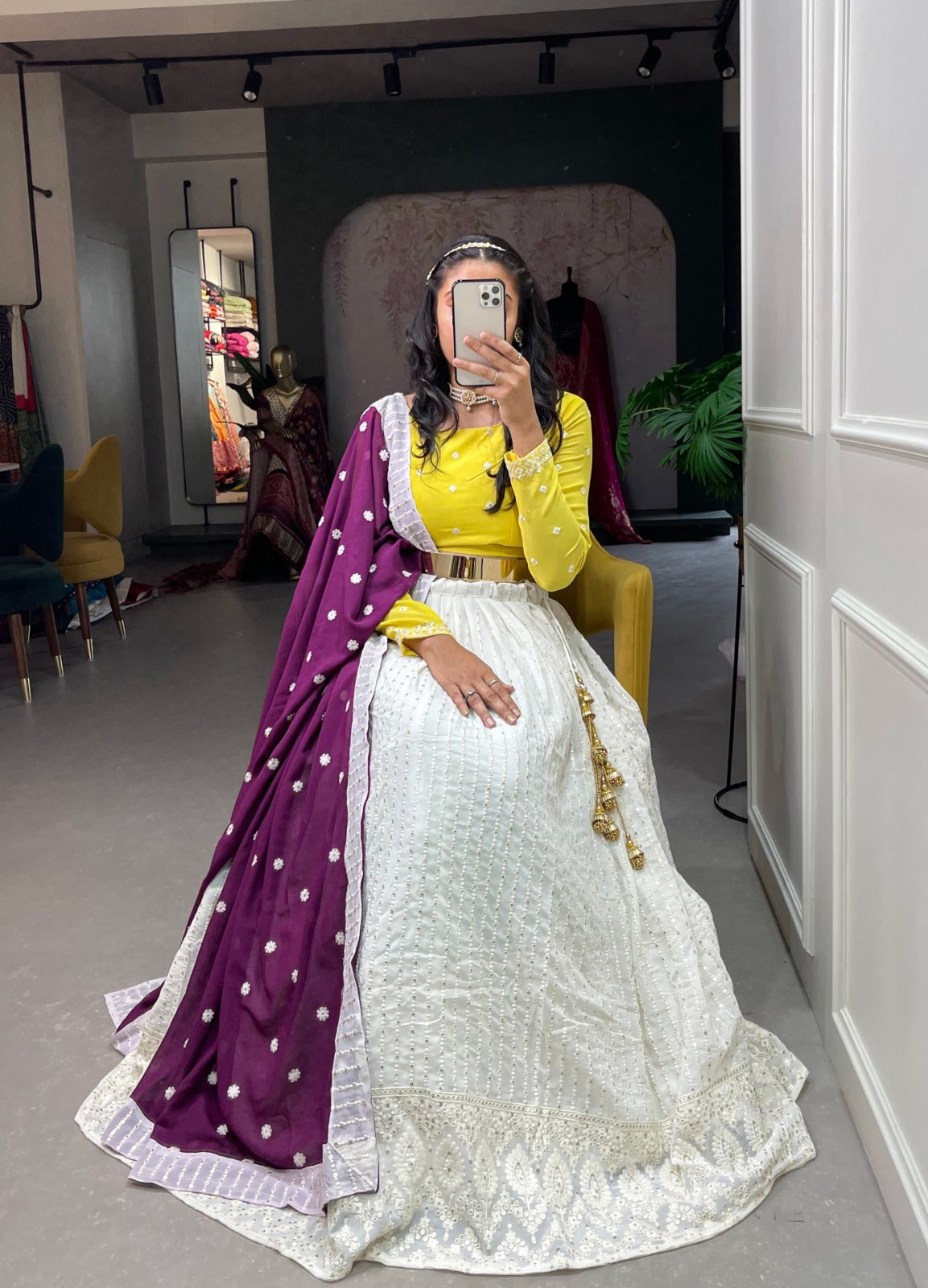 Navratri Special Traditional Looks For Lehenga choli Dno 1503