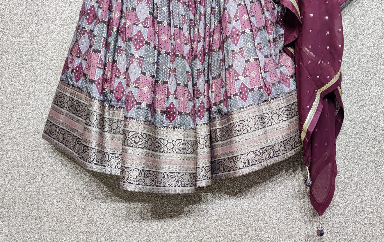 Bridal Designer Wedding Lehenga Choli Dno 1172