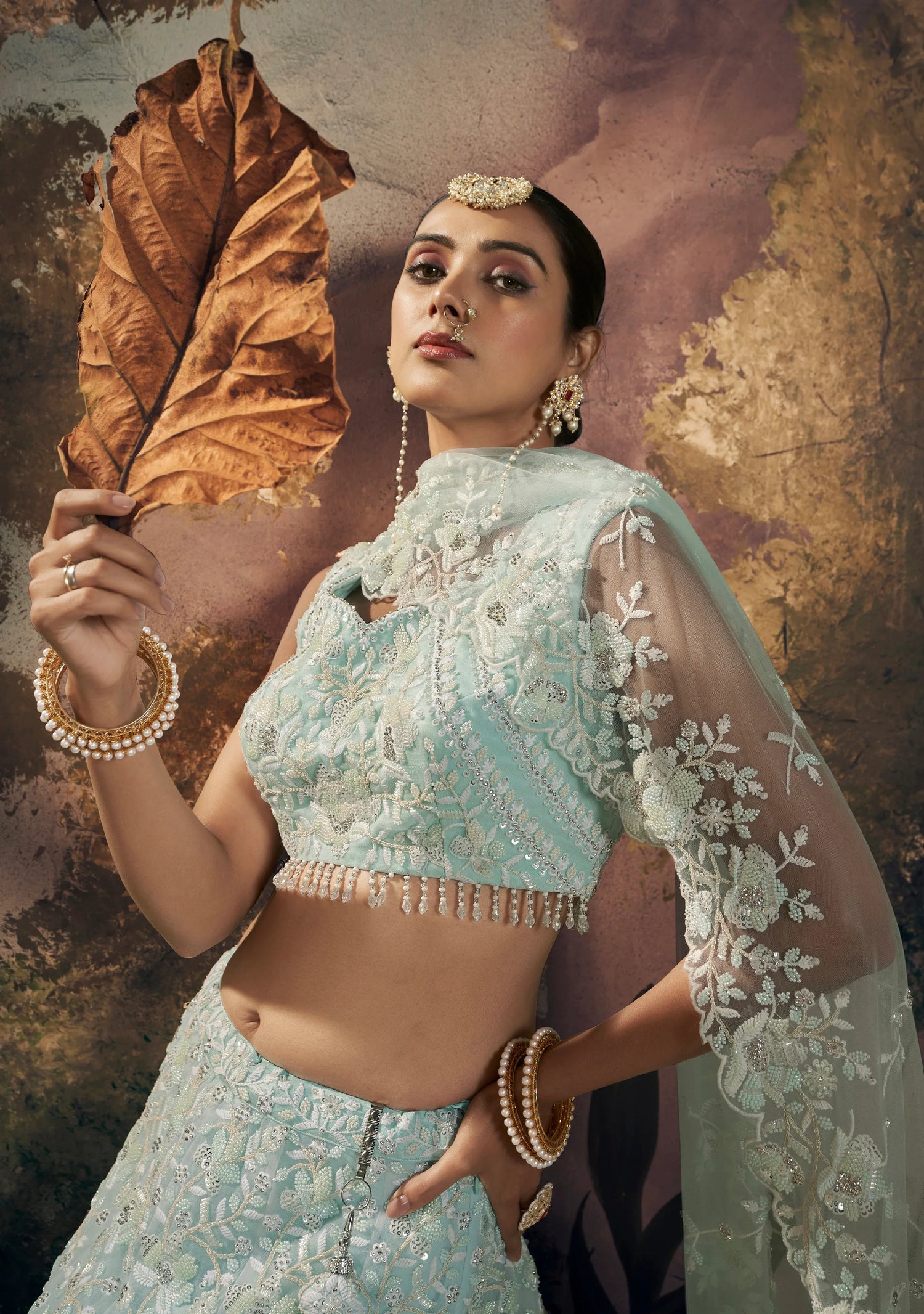 Beautiful Designer Wedding Wear Latest Bridal Lehenga Choli