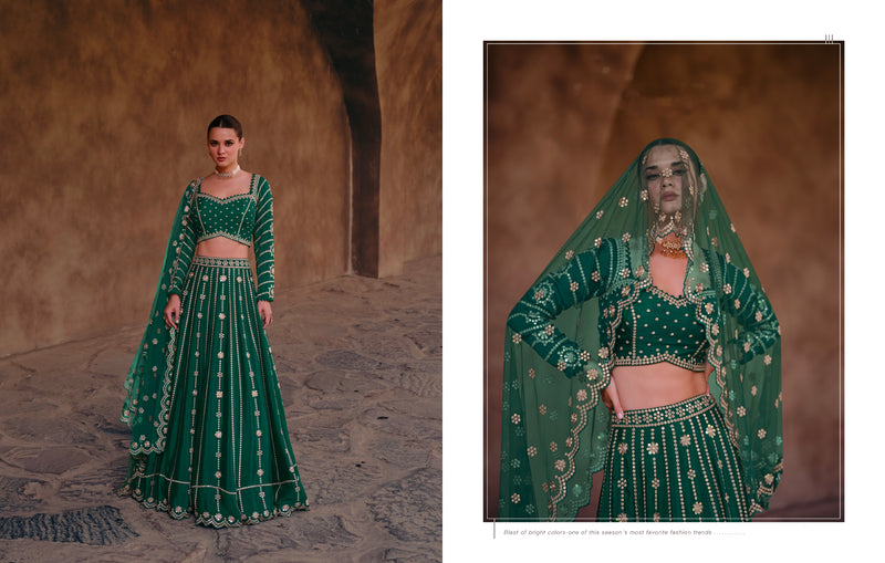 Beautiful Designer Wedding Wear Latest Lehenga Choli