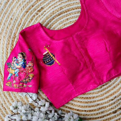 Beautiful Handcrafted all over Blouse - Anant Exports