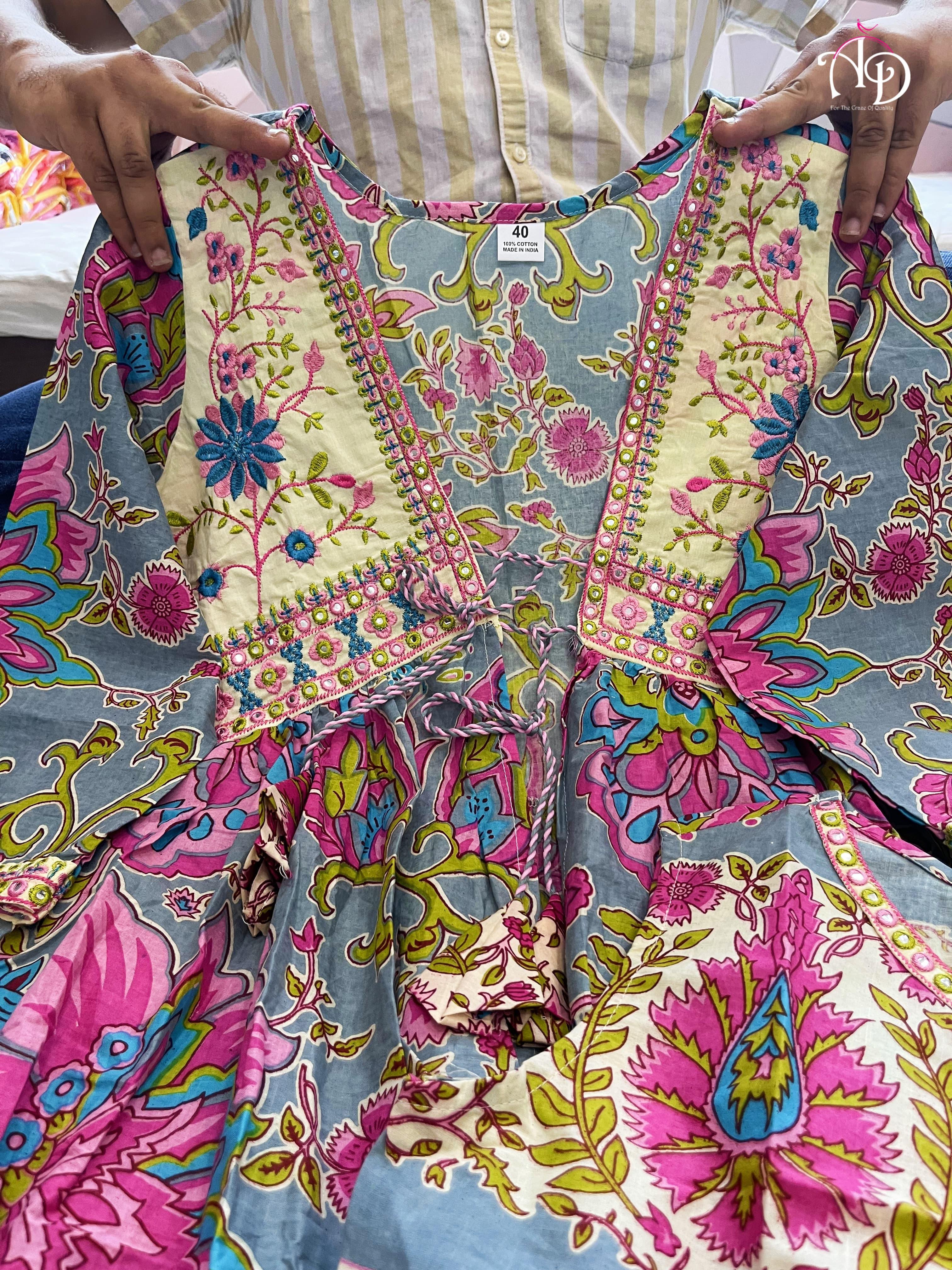 Beautiful Party Wear Designer Rajwadi Shurg Suit - Anant Exports