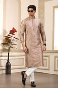 Men’s traditional taupe kurta