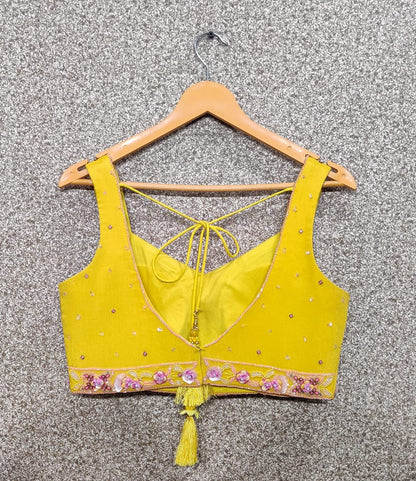 Beautiful Bridal Wedding Special for Haldi Lehenga Choli - Anant Exports