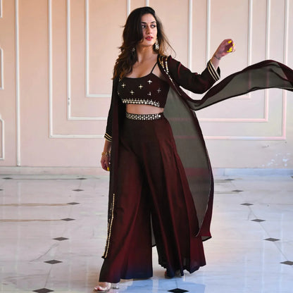 Designer Ethnic Wear Sharara Suit