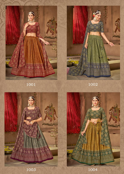 Beautiful Traditional Shubharambh Cotton Lehenga Choli - Anant Exports