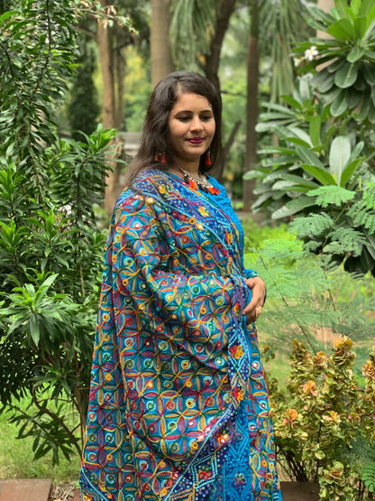 Pavitra Bandhej Navratri Lehenga Choli - Anant Exports