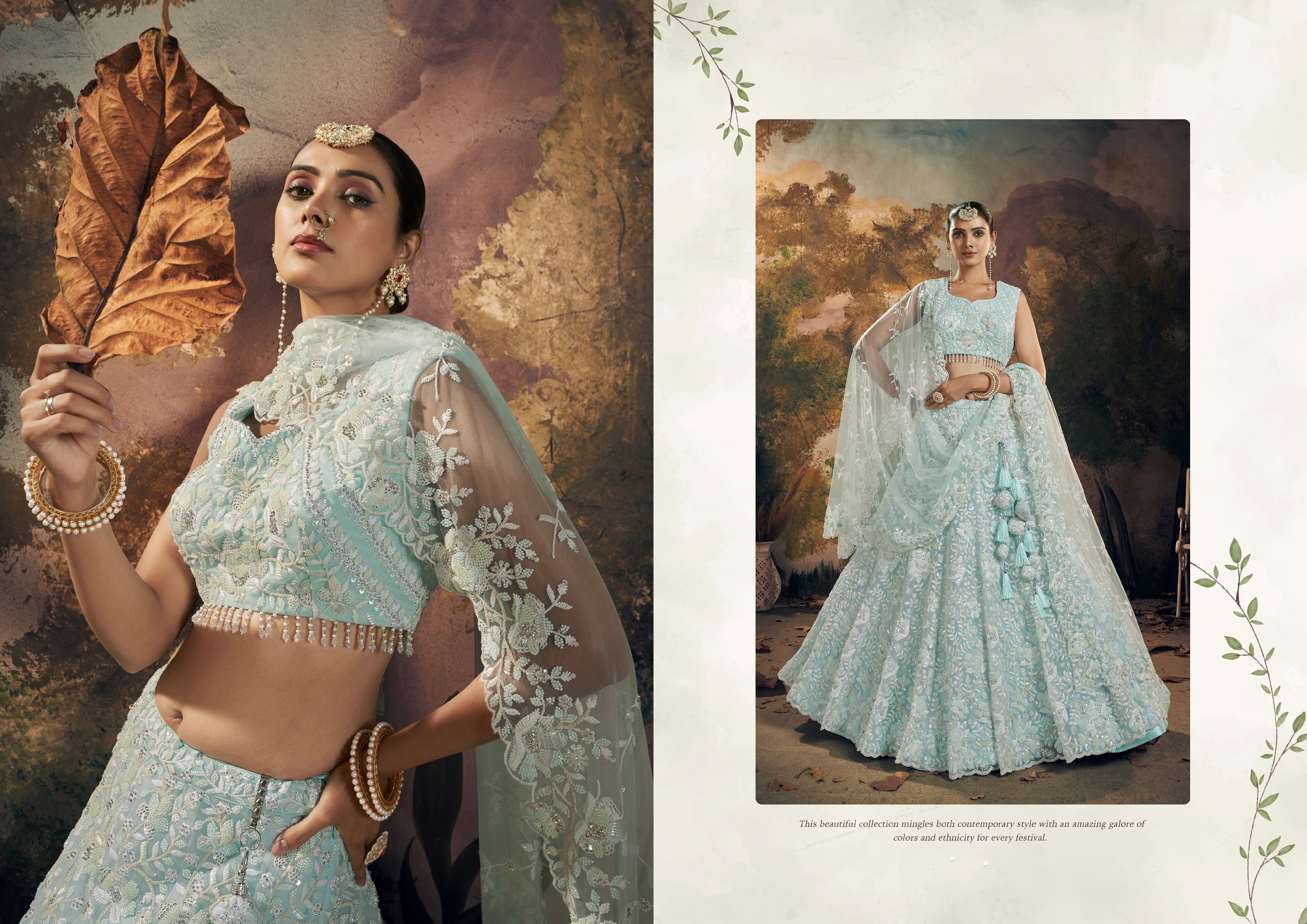 Beautiful Designer Wedding Wear Latest Bridal Lehenga Choli