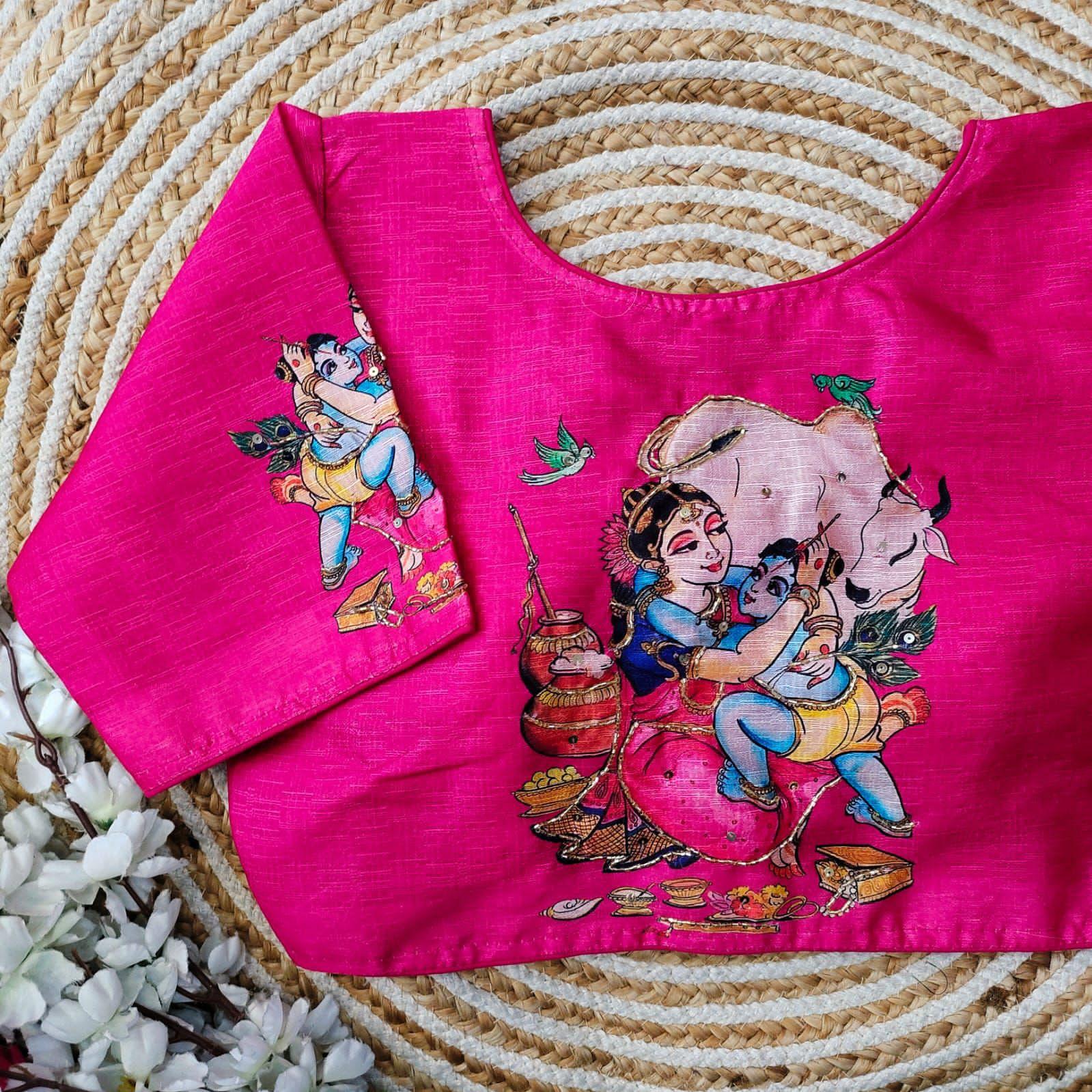 Beautiful Handcrafted all over Blouse - Anant Exports