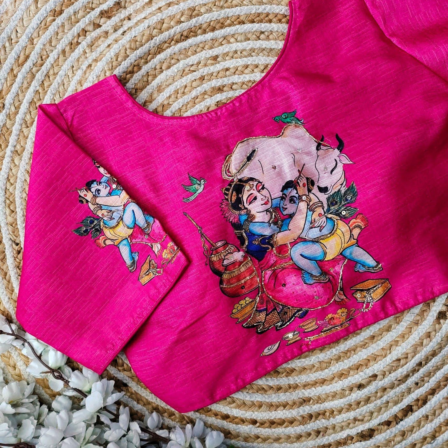 Beautiful Handcrafted all over Blouse - Anant Exports