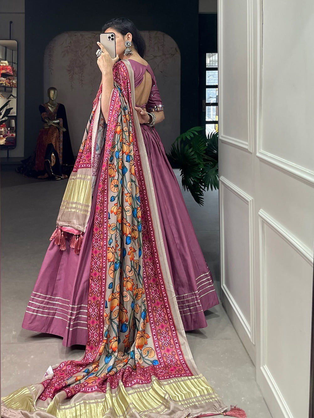 Navratri Special Traditional Looks For Lehenga choli Dno 1676