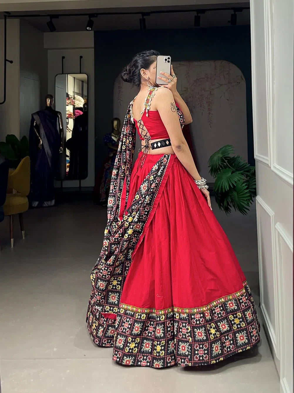 Navratri Special Traditional Lehenga choli Dno 1666 - Anant Exports