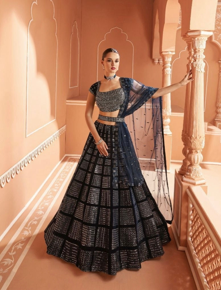 Sayuri Kalishta Designer Lehenga Choli D.No.5321