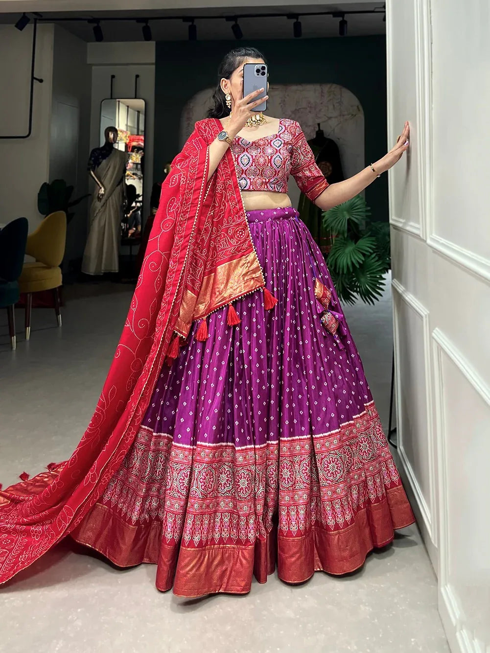 Trending Navaratri Lehenga Choli Collection dno 1686 - Anant Exports