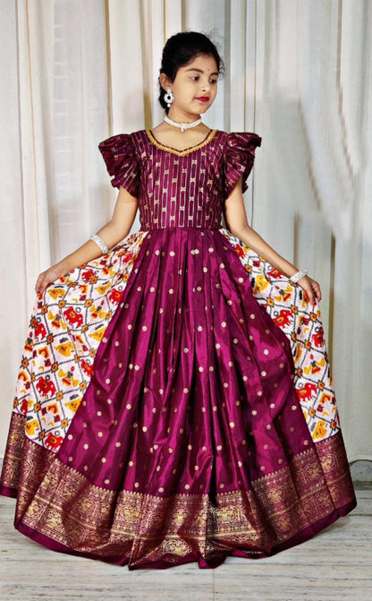 Beautiful Mother Daughter Combo Gwon Collection - Anant Exports