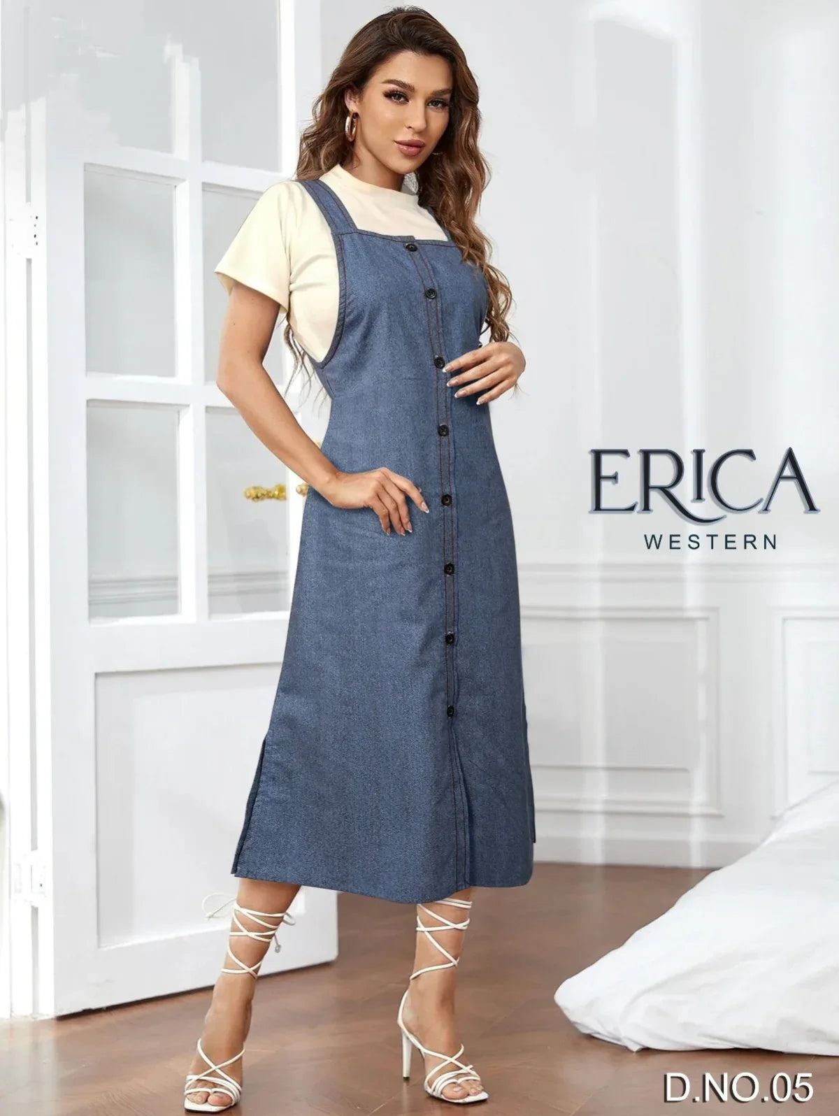 Beautiful Cotton Erica Western outfit - Anant Exports