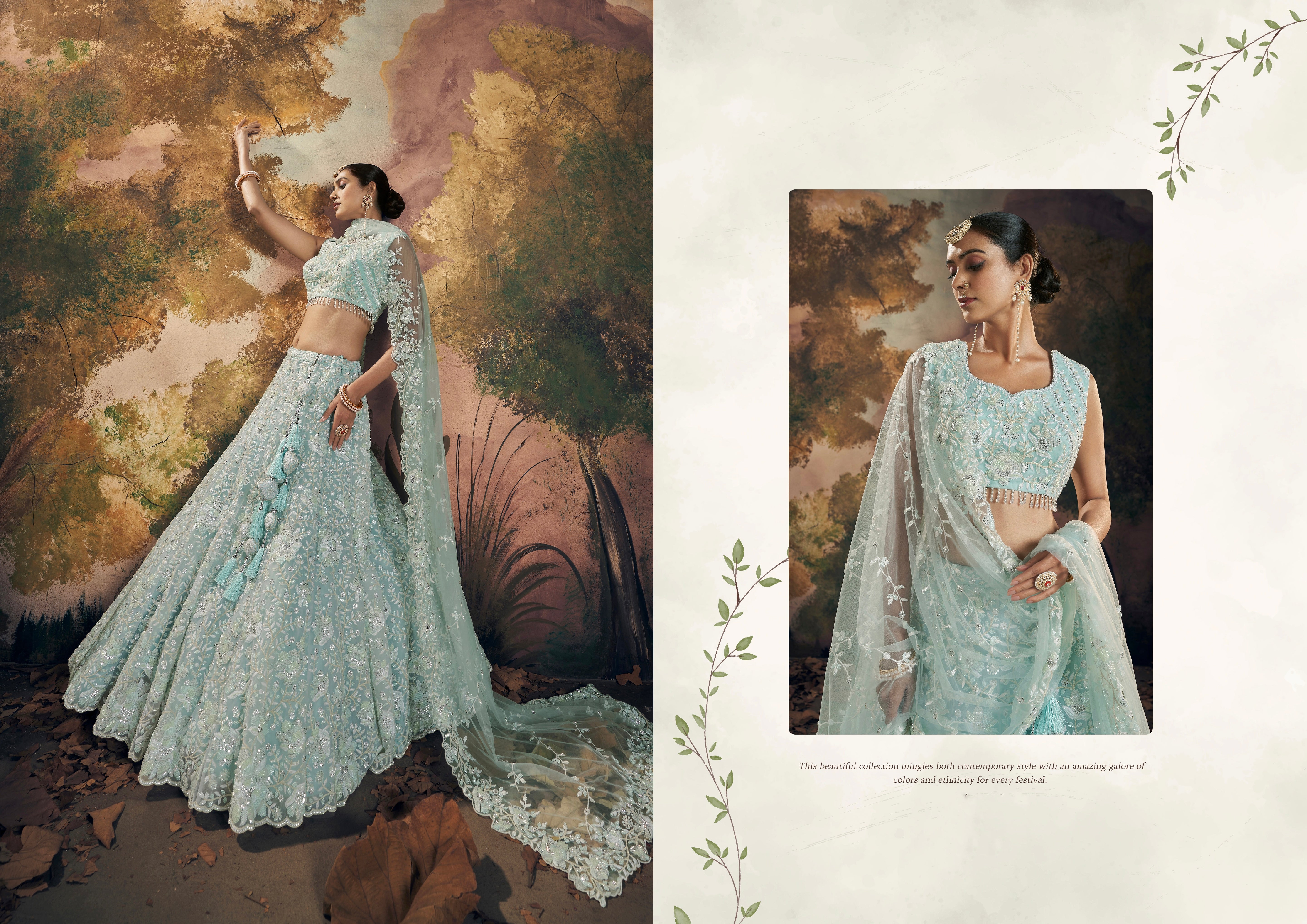 Beautiful Designer Wedding Wear Latest Bridal Lehenga Choli