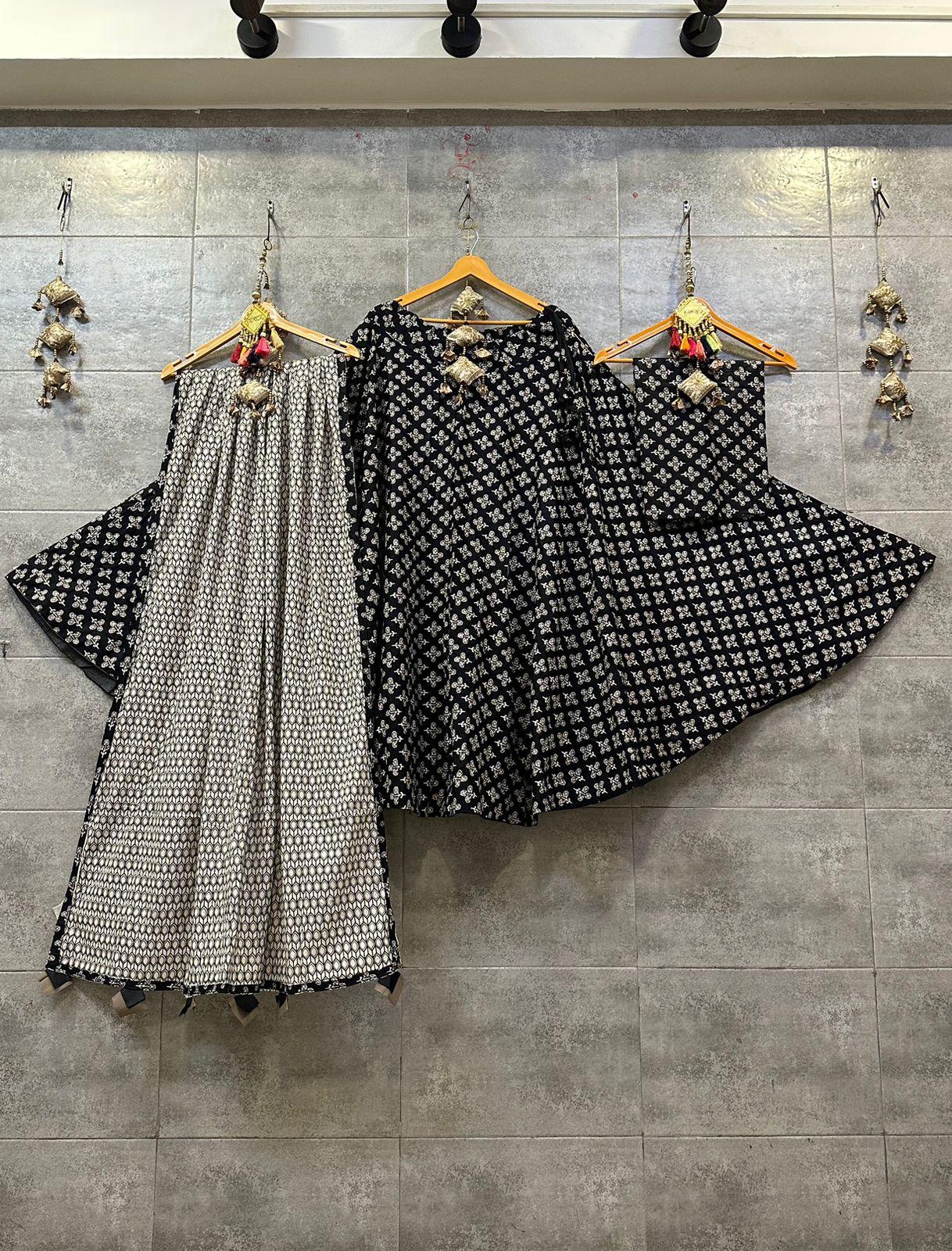Beautiful Designer Cotton Lehenga Choli - Anant Exports