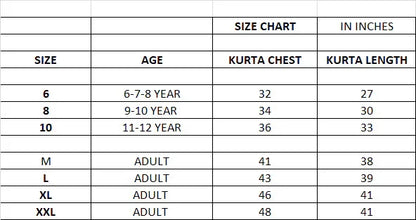 Party Wear Father and Son Combo Kurta Pyjama - Anant Exports