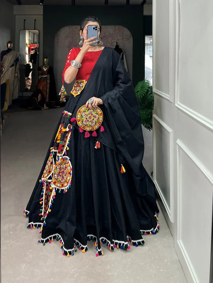 Navratri Special Traditional Bandhej Lehenga choli Dno 1657 - Anant Exports