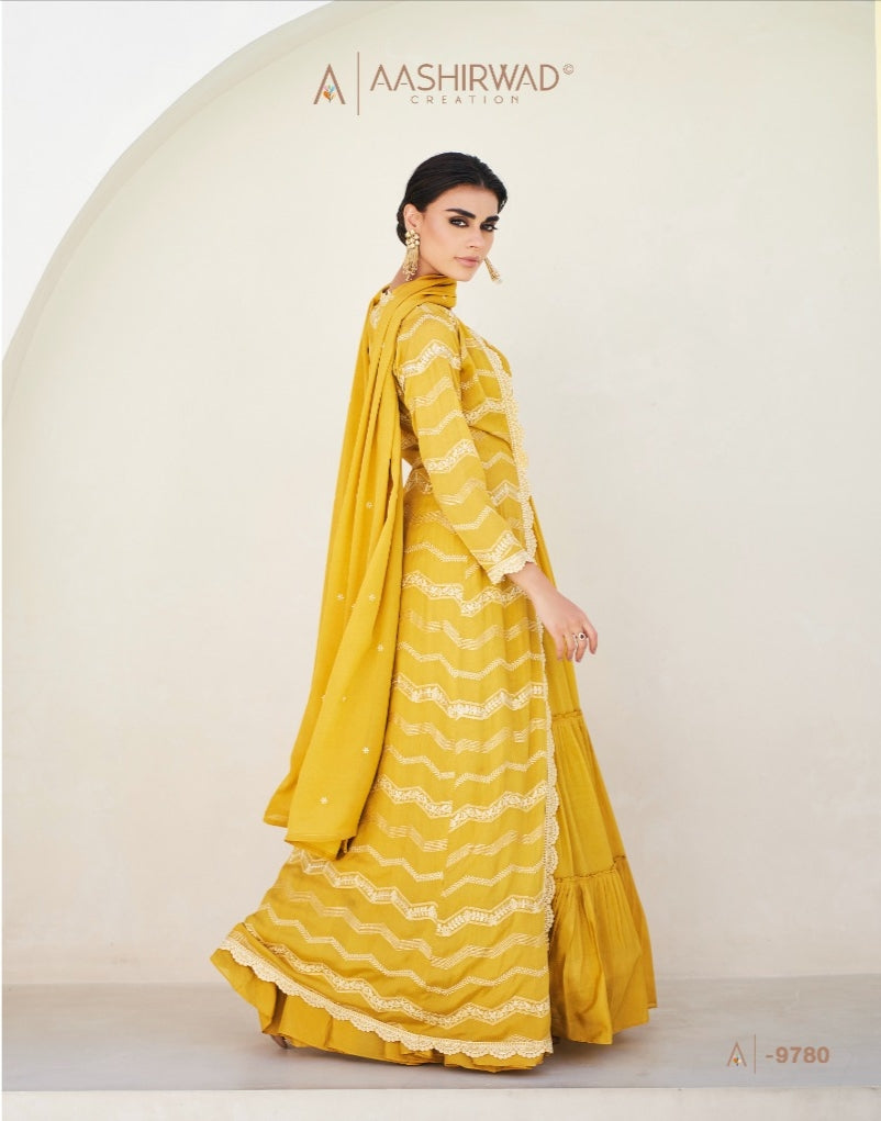 Aashirwad Naaz 9778-9780 Series Latest Designer Readymade Salwar Kameez