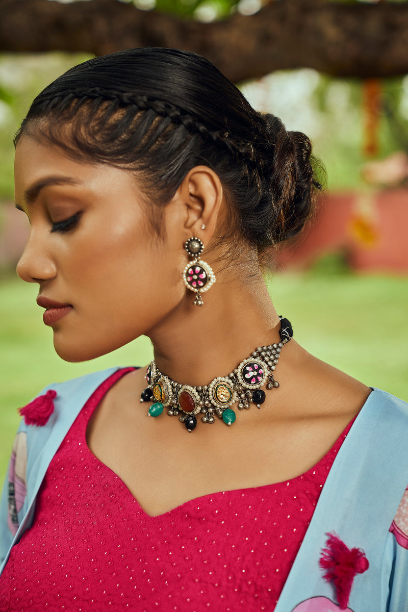 Cotton chaniya choli for Dandiya