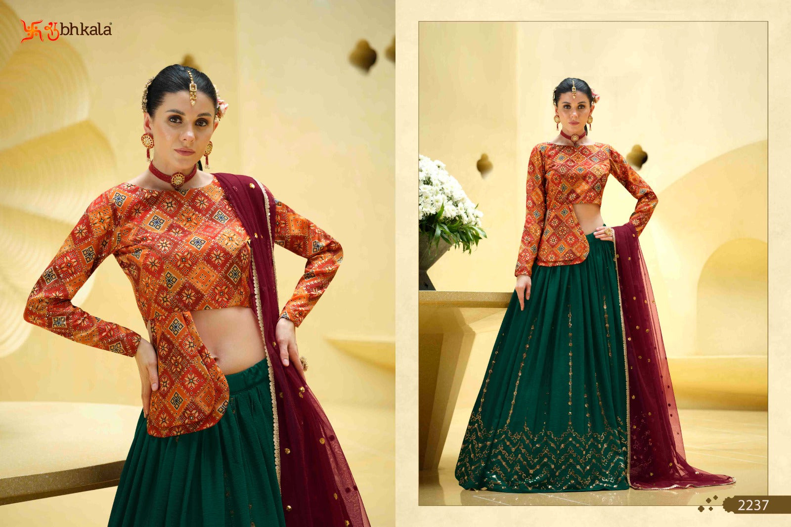 Beautiful Girly Vol 23 Shubhkala Georgette Readymade Lehenga Choli D.no.2237