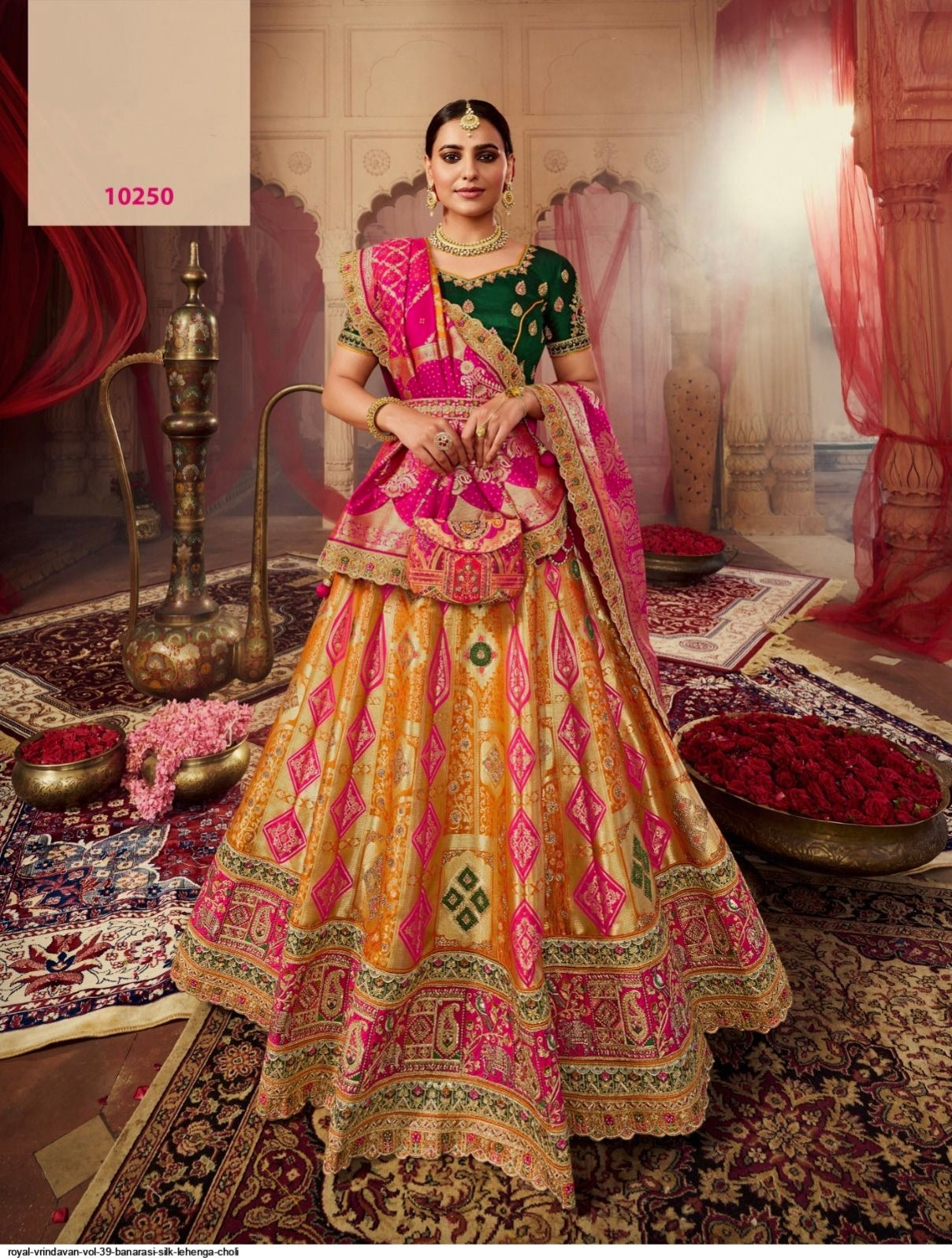 Wedding Special Looks For Royal Banarasi Lehenga Dno 10250