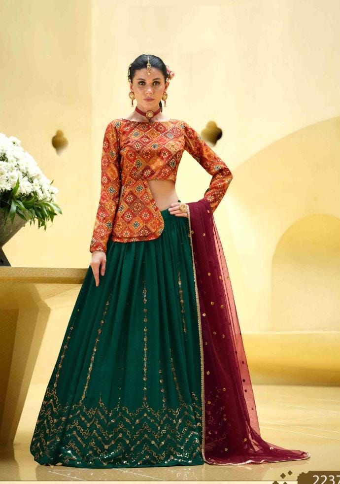 Beautiful Girly Vol 23 Shubhkala Georgette Readymade Lehenga Choli D.no.2237
