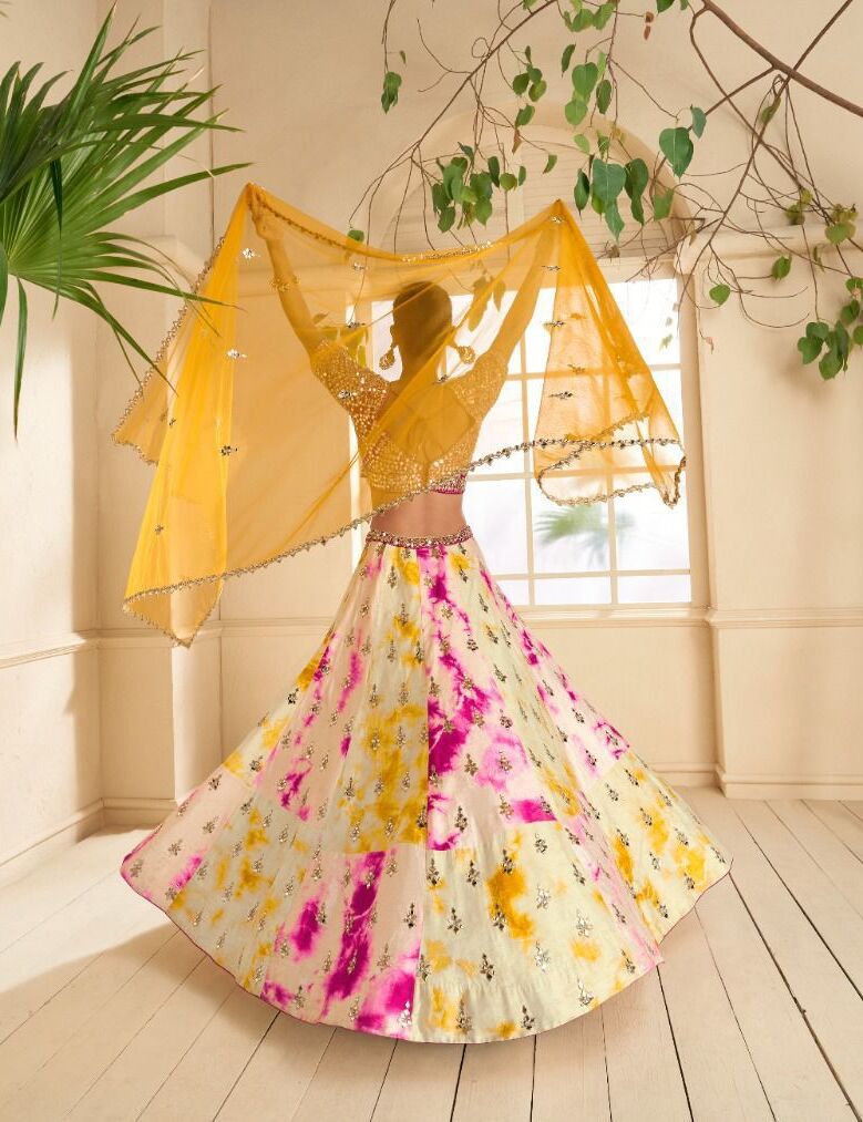 Sayuri Designer Rangoli Georgette Lehenga Choli D.no.5317