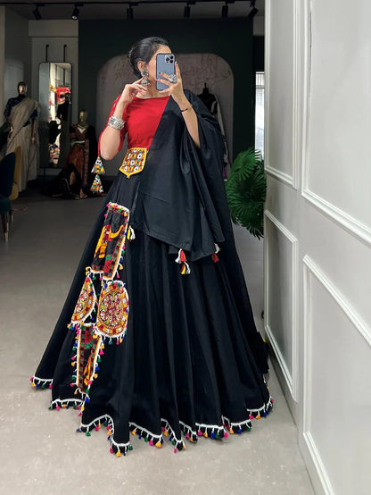 Navratri Special Traditional Bandhej Lehenga choli Dno 1657 - Anant Exports