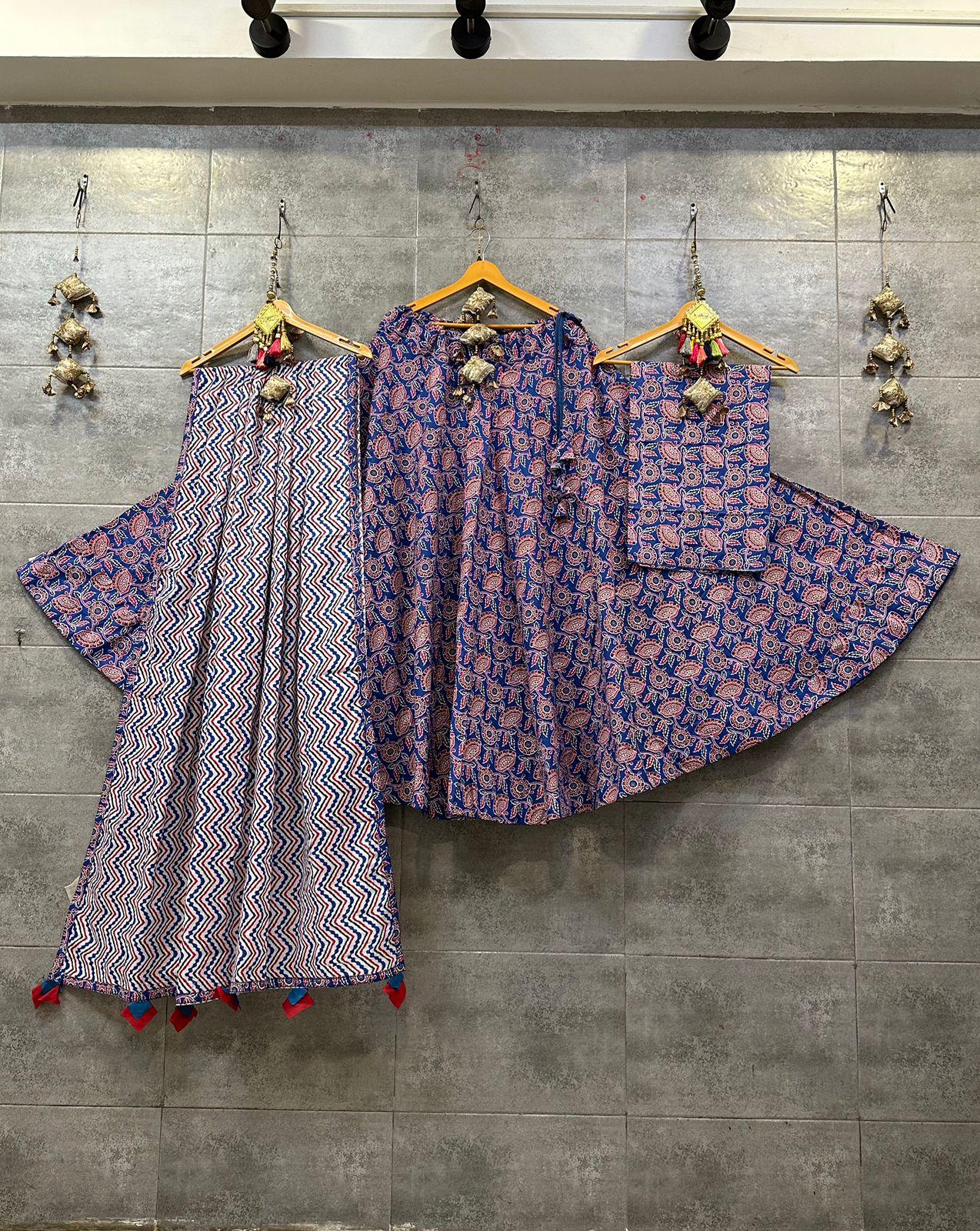 Beautiful Designer Cotton Lehenga Choli - Anant Exports