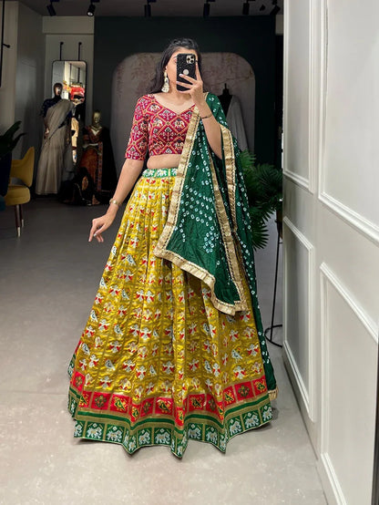 Navratri Special Traditional Looks For Lehenga choli Dno 2007 - Anant Exports