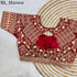 Part Wear Gold Jari With Rainbow 4 Sequence Heavy Embroidery Work Blouse - Anant Exports