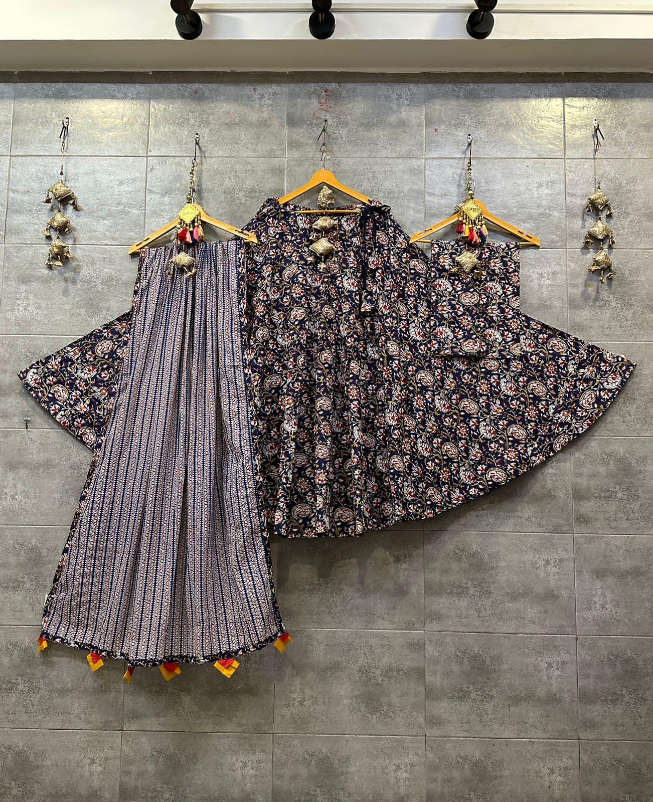 Beautiful Designer Cotton Lehenga Choli - Anant Exports