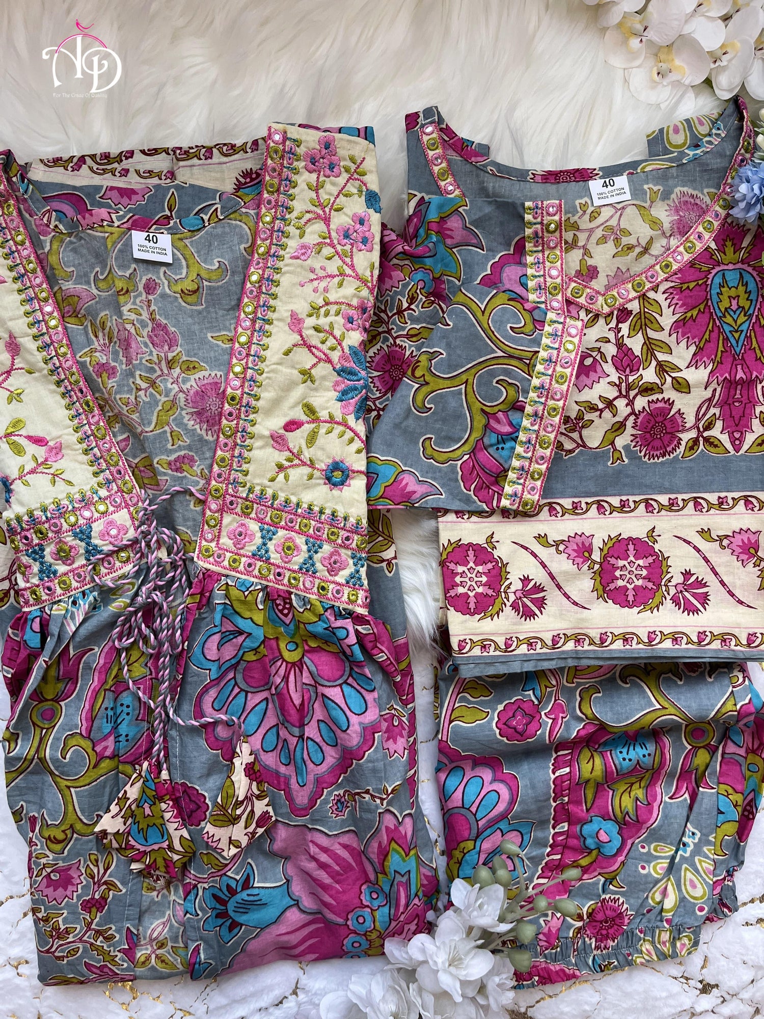 Beautiful Party Wear Designer Rajwadi Shurg Suit - Anant Exports