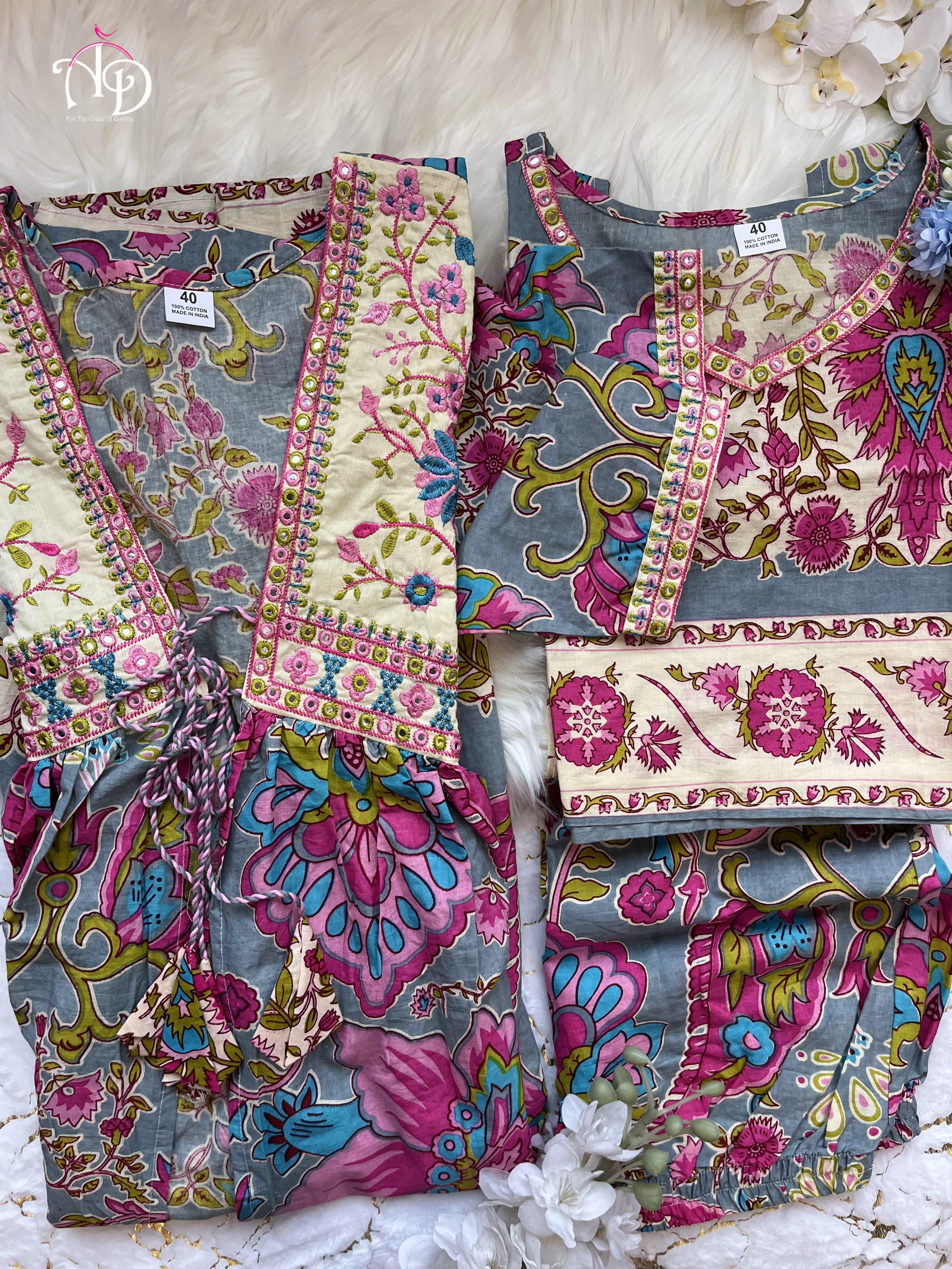 Beautiful Party Wear Designer Rajwadi Shurg Suit - Anant Exports