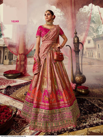 Wedding Special Looks For Royal Banarasi Lehenga Dno 10249