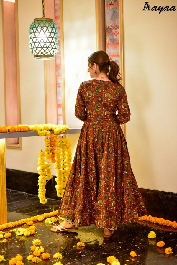 Anarkali Kurti Set