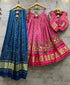 Party Wear Designer Pure Gaji Silk Chaniya Choli - Anant Exports