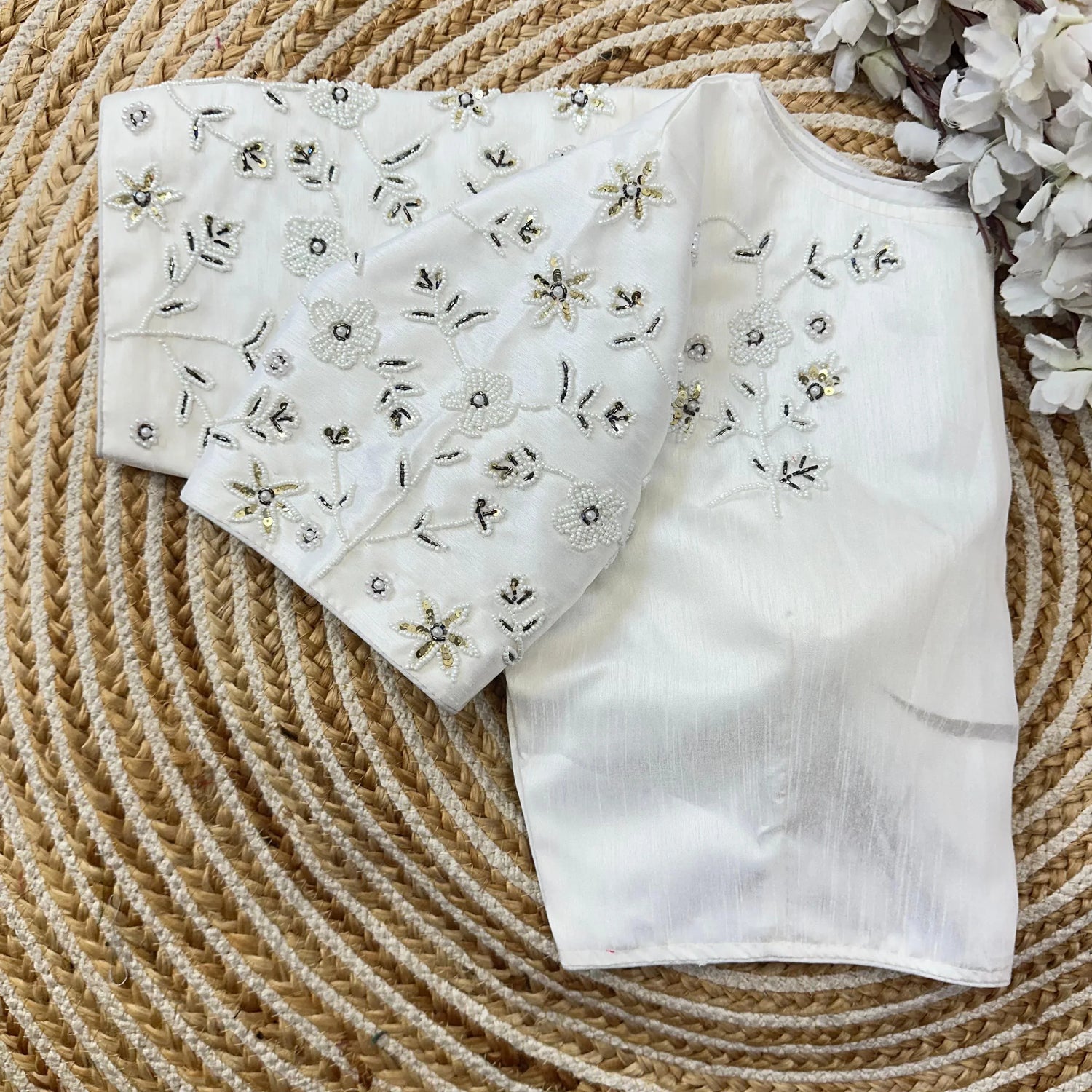 Beautiful Handcrafted all over Blouse - Anant Exports