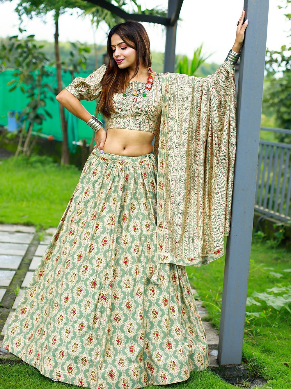 Navratri Special Traditional Looks For Lehenga choli Dno 1631