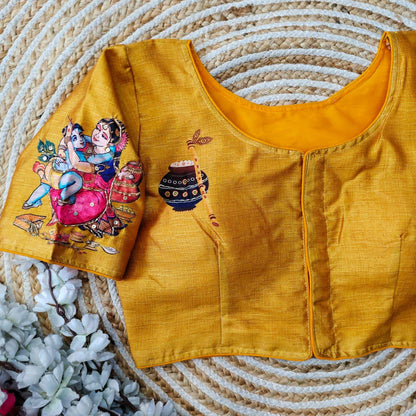 Beautiful Handcrafted all over Blouse - Anant Exports