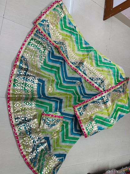 Rajasthani Traditional Bandhej Lehenga Chunni - Anant Exports