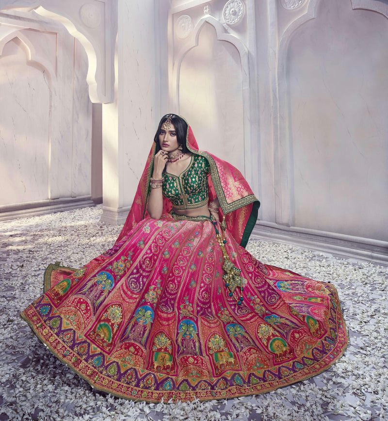 Designer Wedding Wear Latest Bridal Lehenga Choli