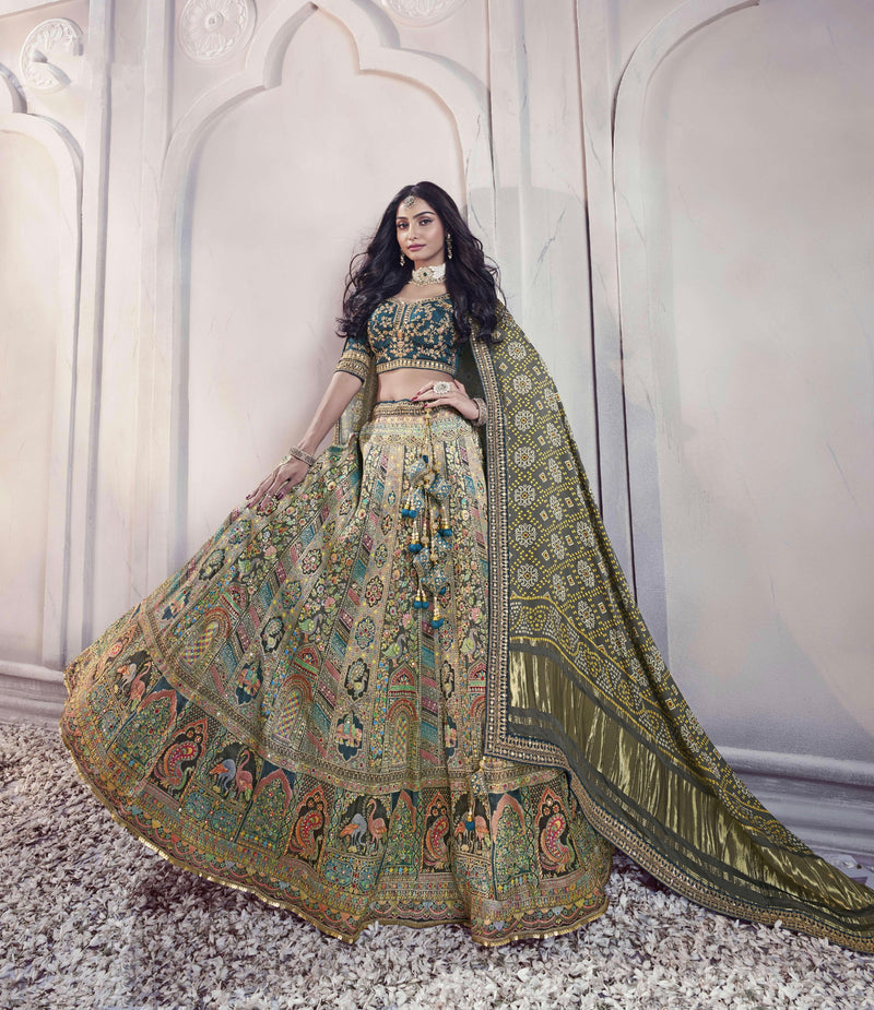 Designer Wedding Wear Latest Bridal Lehenga Choli