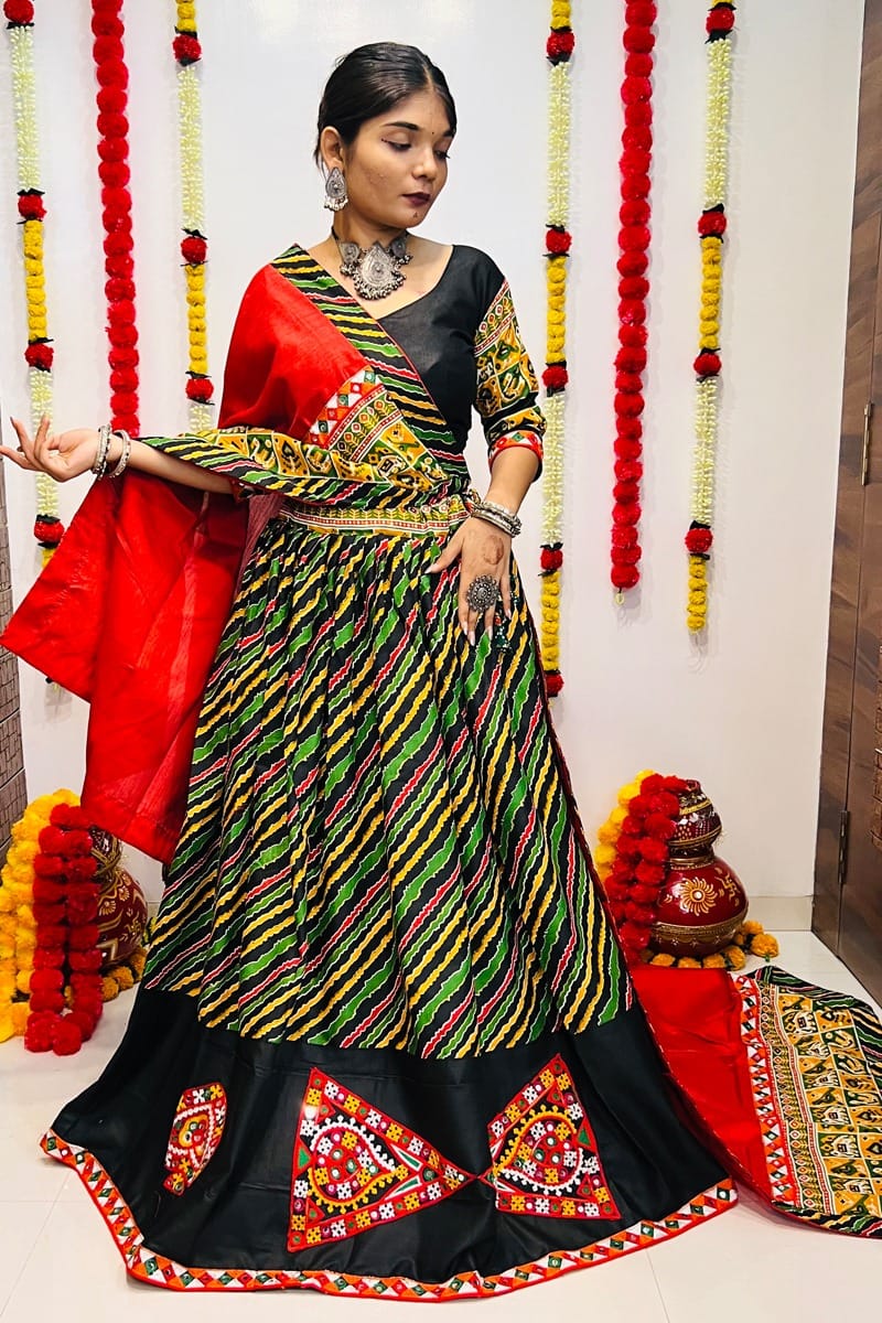 Navratri Special Traditional Looks For Lehenga choli Dno 7045