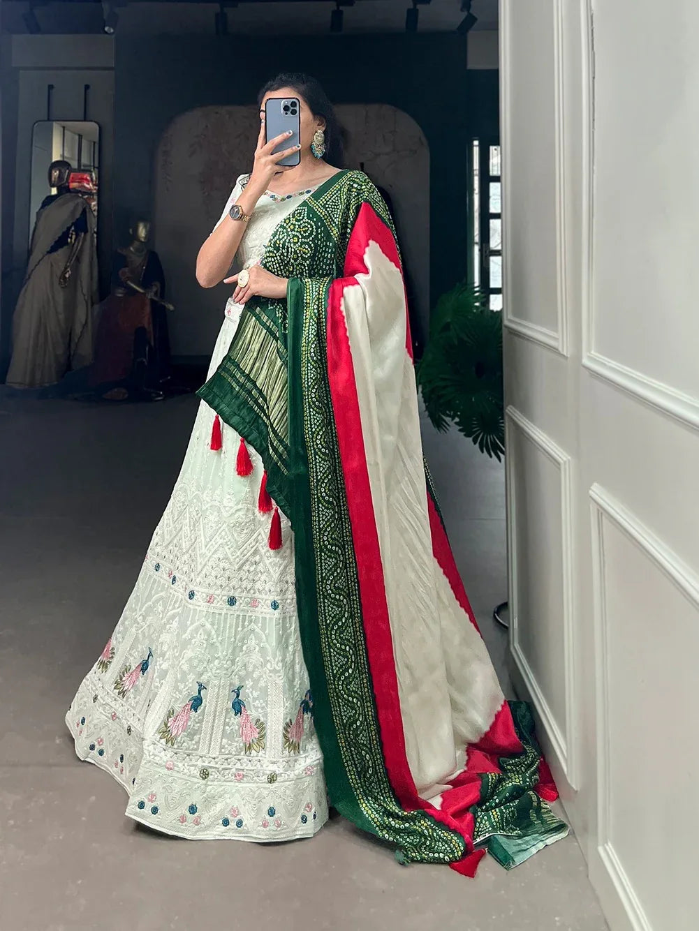Navratri Special Traditional Looks For Lehenga choli Dno 1802 - Anant Exports